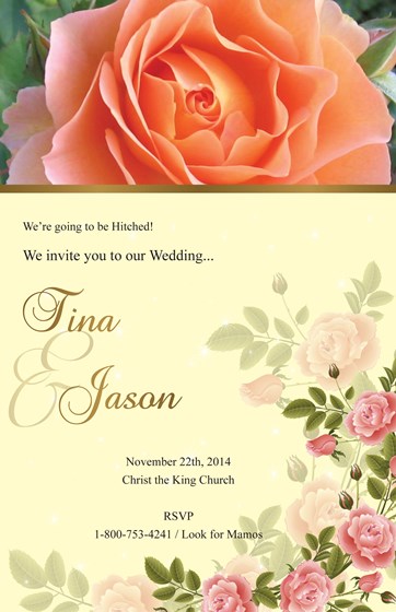 Print Design: Wedding Invitation